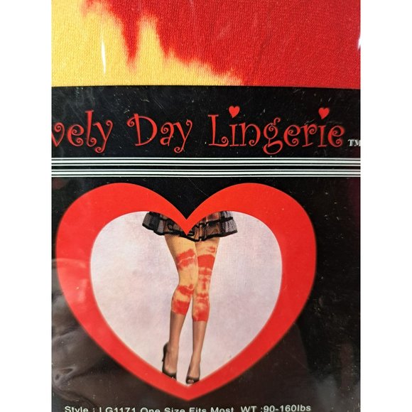 2 PAIR Lovely Day Capri Leggings TYE DYE - Picture 2 of 6